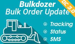 Bulk order status update: SMS/Email and Tracking (Opencart 3)