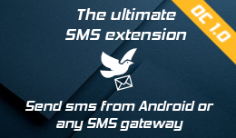 SMS Notification,Template & Contact–Android or any Gateway - OC1