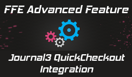 FFE integration with journal3 quickcheckout for OC3