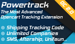 Powertrack: Add shipping tracking code for any company