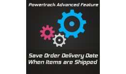 Powertrack delivery date advanced feature