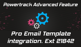 Powertrack integration with "Pro Email Template"