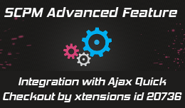 SCPM2 fusion Ajax Quick Checkout by xtensions