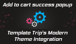 Add to cart beautiful popup for Template Trip Modern Theme